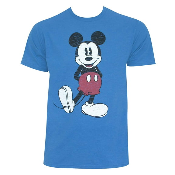 Mens Mickey & Friends Retro Smile T Shirt