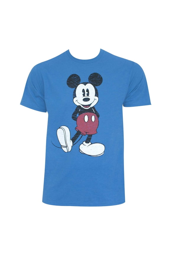 Mens Mickey & Friends Retro Smile T Shirt