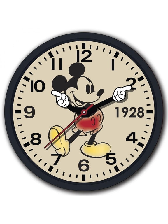 Retro Watch Hands 10 Wall Clock