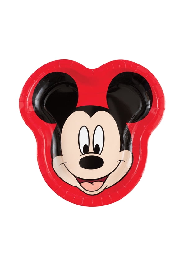 Shaped Paper Dinner Plates, 9in, 8ct