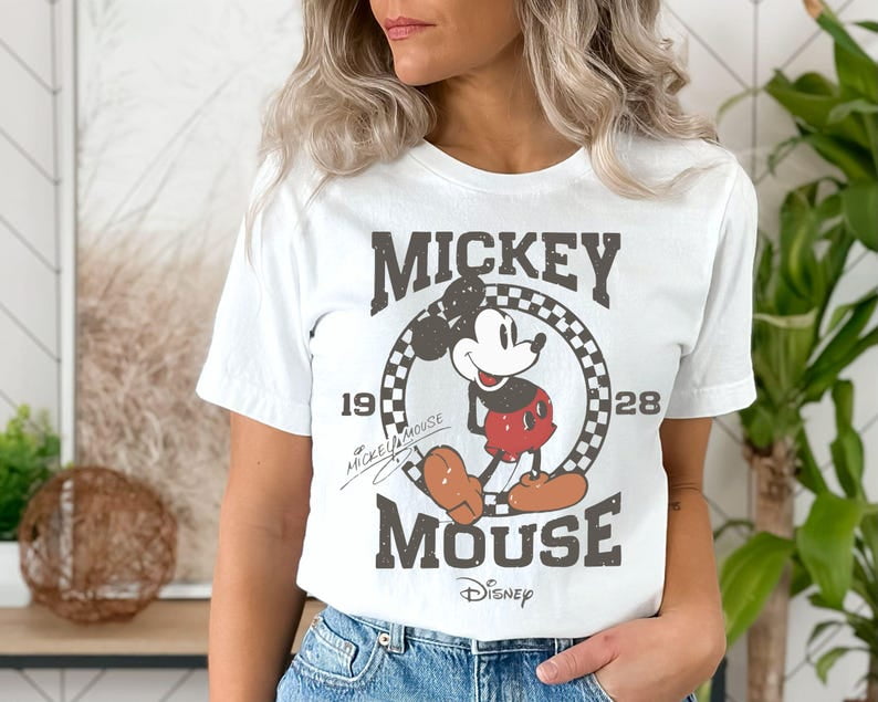 Mickey Mouse Shirt Vintage Mickey Shirt Disney Vacation Shirt