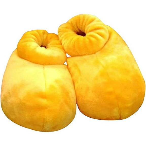 Mickey Mouse Shoe Plush Slipper Adult Medium