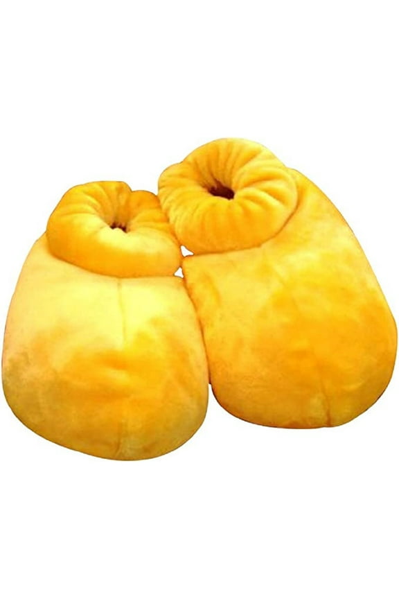 Mickey Mouse Shoe Plush Slippers Adult Small