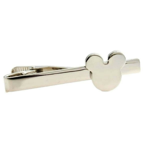 Mickey Mouse Silvertone Metal Tie Clip