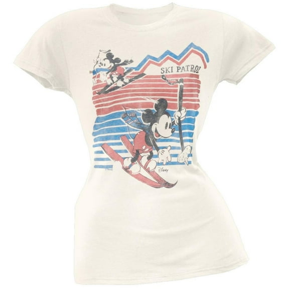 Mickey Mouse - Ski Patrol Juniors T-Shirt