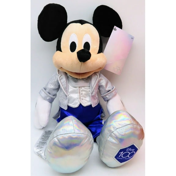 Mickey Mouse Soft Stuffed Animals and Plush Toy, Polyester Multicolor