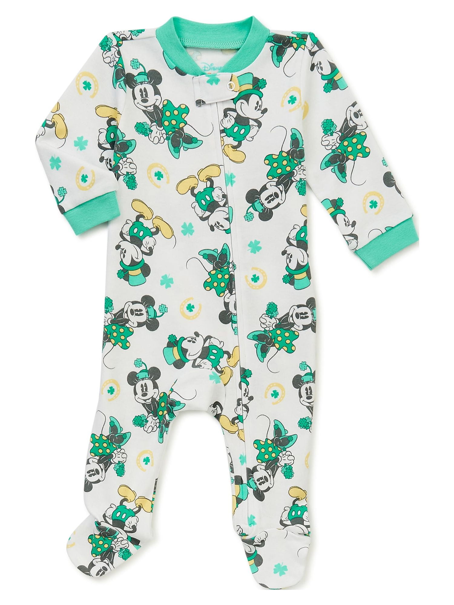 St patricks 2025 day baby pajamas