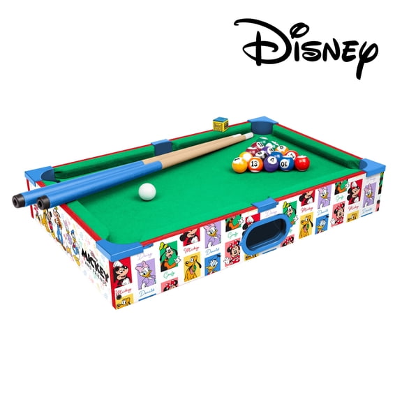 Mickey Mouse Tabletop Pool Table (Wood)