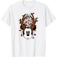 thumbnail image 1 of Mickey Mouse Tangled Holiday Christmas DTG Print Unisex T-Shirt, 1 of 5