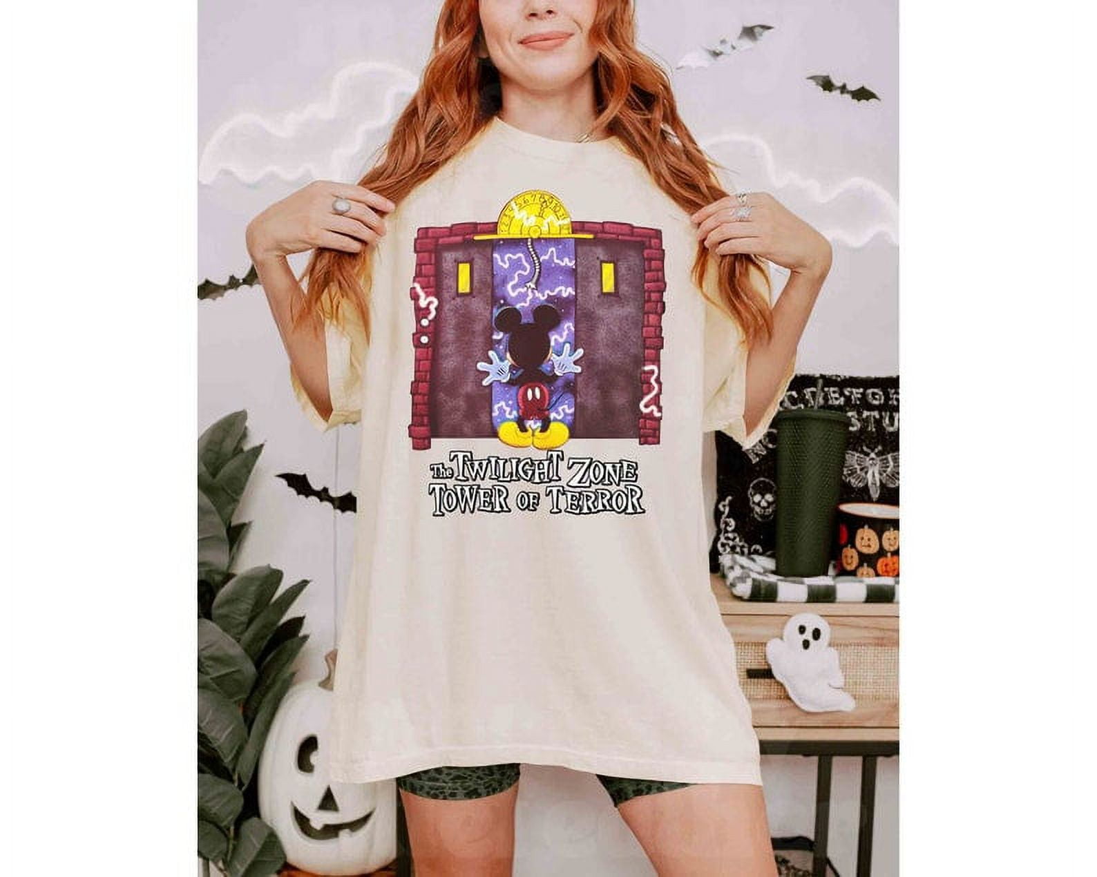 Mickey Mouse The Twilight Zone Tower Of Terror TShirt, Disney Mickey's