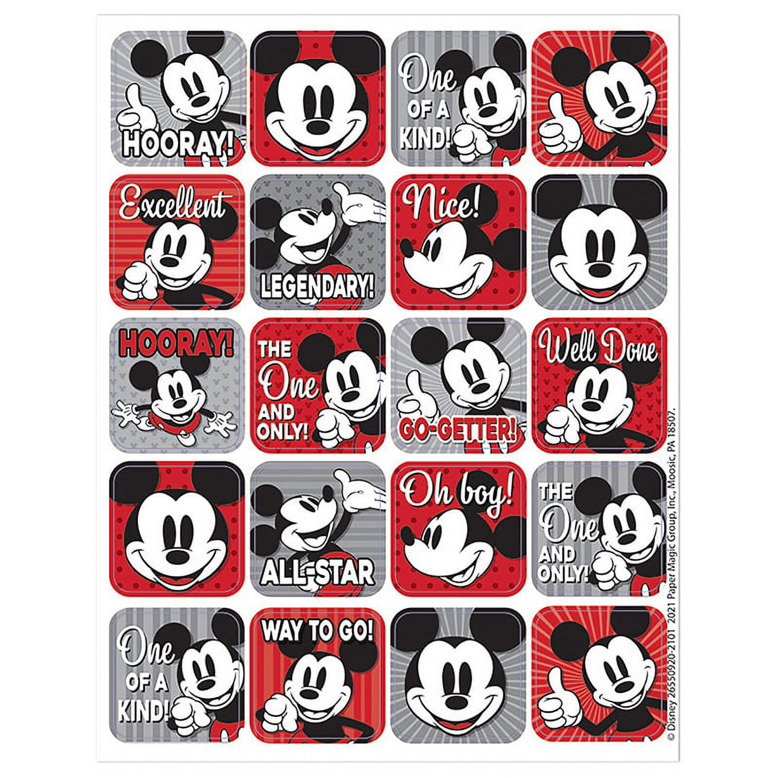 Disney Title Dimensional Stickers-Embroidered Disney W/Mickey