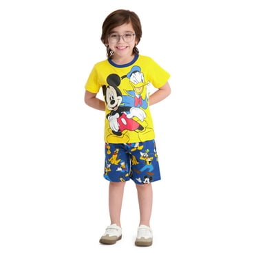 Mickey Mouse Toddler Boy 2-Piece Short Set, Size 4T