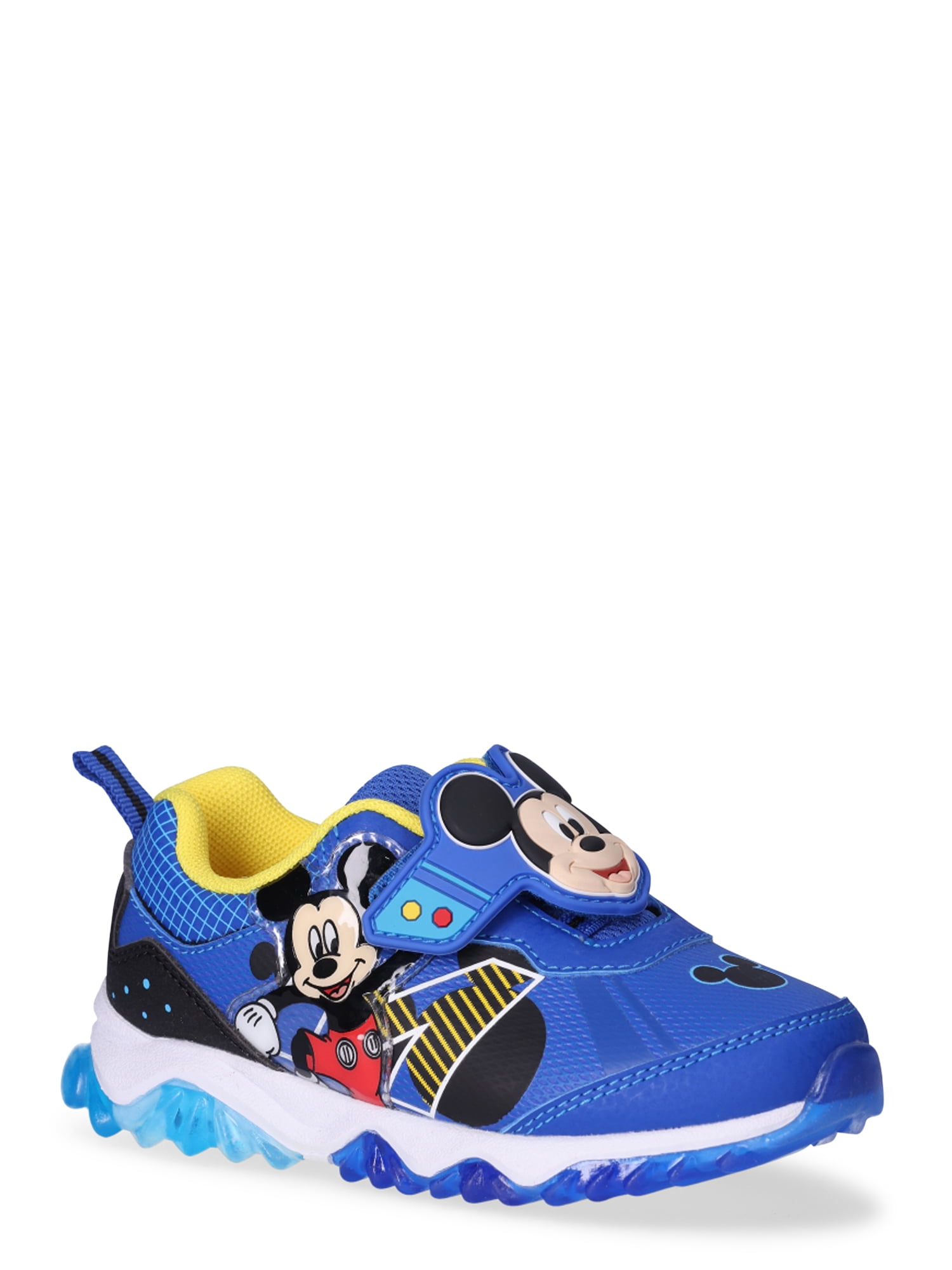 Mickey Mouse Toddler Boy Light Up Slip On Sneakers Sizes 5 12 mickey-mouse-toddler-boy-light-up-slip-on-sneakers-sizes-5-12