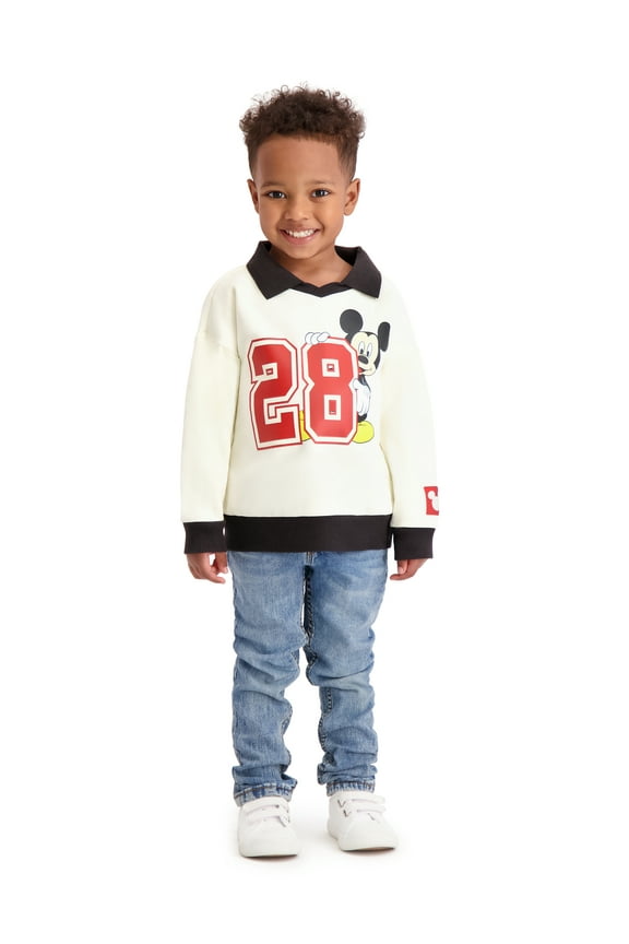 Toddler Boy Long Sleeve Rugby Shirt, Sizes 12M-5T
