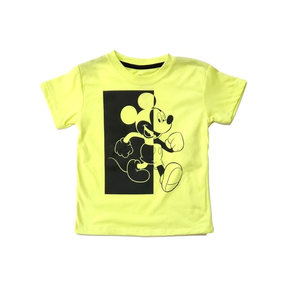 Mickey Mouse Toddler Boy Short Sleeve Basic Tee