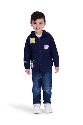 Toddler Boy Twill Shacket, Sizes 12M-5T