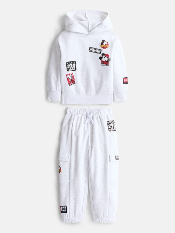 Disney Mickey Mouse Toddler Boys Hoodie and Joggers Set, 2 Piece, Sizes 12M-5T