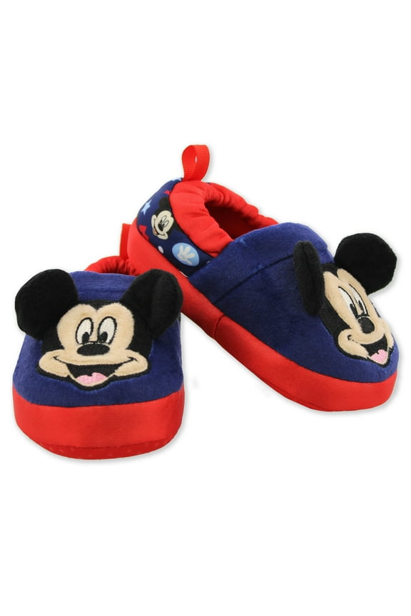 Toddler Boy's Plush ALine Slippers with 3D Ears CH0494O