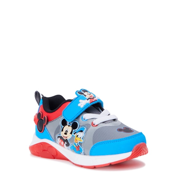 Mickey Mouse Toddler Boys Athletic Sneakers, Sizes 7-12