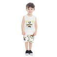 thumbnail image 1 of Mickey Mouse Toddler Boys Graphic Print Tank Top and Shorts Set, 2-Piece, Sizes 12M-5T, 1 of 8
