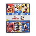 thumbnail image 1 of Mickey Mouse Toddler Girls 10 Days of Socks, 10-Pack, Sizes 2T-5T, 1 of 4