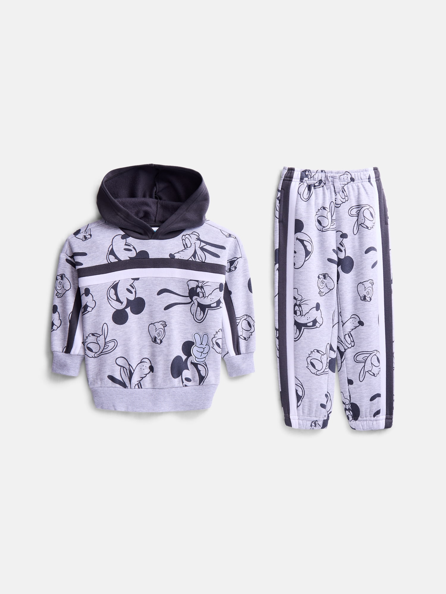 Mickey and Friends Toddler Hoodie & Jogger Set, Sizes 12M-5T