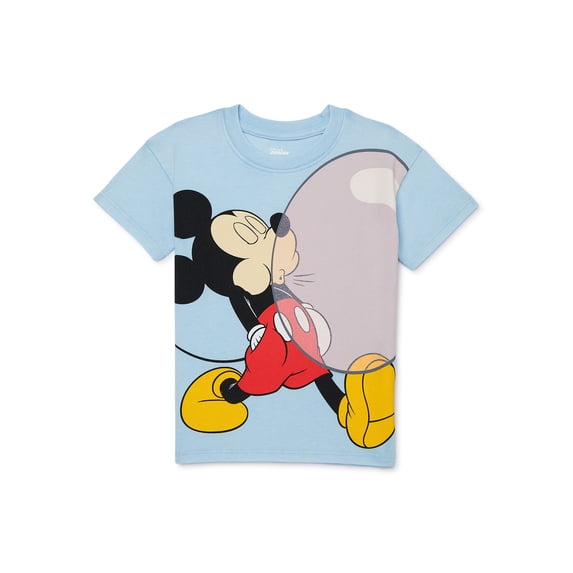 Mickey Mouse Toddler Graphic Crewneck Tee with Short Sleeves, Sizes 12M-5T