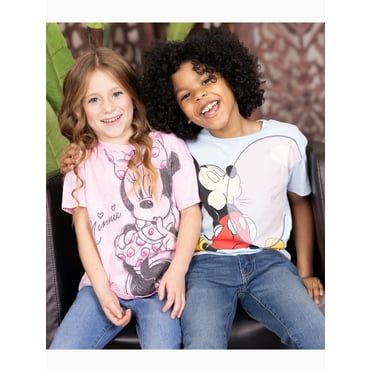 Mickey Mouse Toddler Short Sleeve Crewneck Tee, Sizes 12M-5T