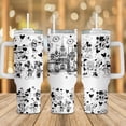 thumbnail image 1 of Mickey Mouse Tumbler 40Oz, CARTOONland Mickey Tumbler, Mickey Mouse Tumbler, Cartoon Coffee Tumbler, 1 of 3