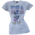 thumbnail image 1 of Mickey Mouse - USA Mickey Juniors T-Shirt - Medium, 1 of 1