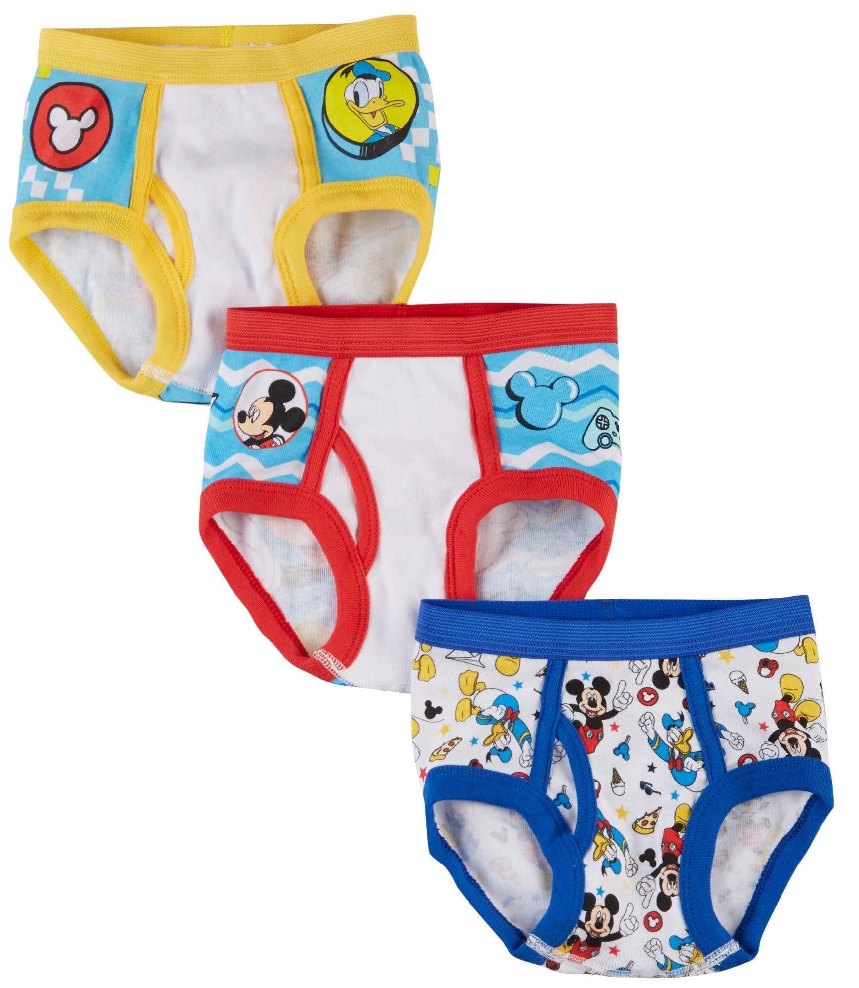 Mickey Mouse Underwear, 3 Pack (Toddler Boys)