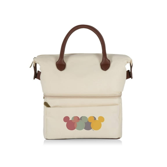 Mickey Mouse - Urban Lunch Bag Cooler, Beige with Brown Accents