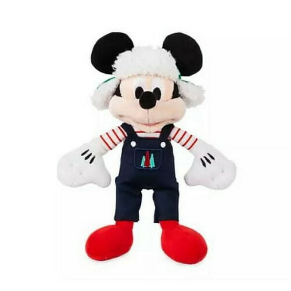 Mickey Mouse Winter Outfit Plush Toy Doll 9" High