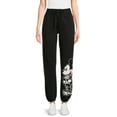 thumbnail image 1 of Mickey Mouse Women's Glow in the Dark Halloween Jogger Pants, 28” Inseam, Sizes XS-XXXL, 1 of 5