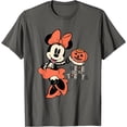 thumbnail image 1 of Mickey Mouse and Friends Halloween Pumpkin DTG Print Unisex T-Shirt,Charcoal Color,Size 2XL, 1 of 5
