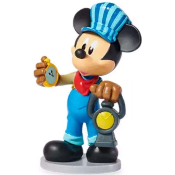 Mickey Mouse and Friends Mickey Mouse as Train Engineer PVC Figure (No Packaging)