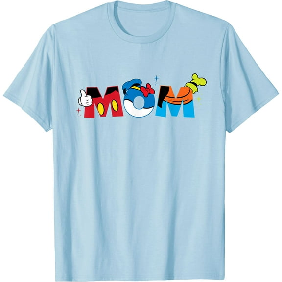 Mickey Mouse and Friends Mom Mother’s Day Birthday DTG Print Unisex T-Shirt