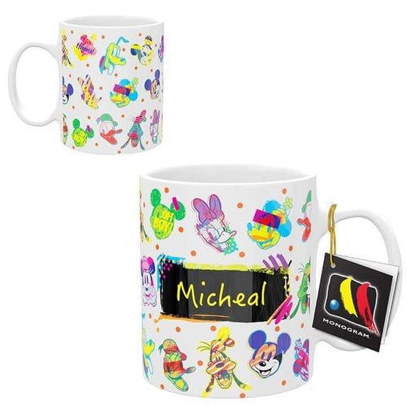 Mickey Mouse and Friends Personalized Chalkboard 11 oz. Mug