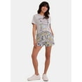 thumbnail image 1 of Mickey Mouse and Friends Women's Graphic Tee and Shorts Set, 2-Piece, Sizes XXS-XXL, 1 of 4