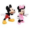 thumbnail image 1 of Mickey Mouse and Minnie Mouse Mini Figures Cake Toppers Set of 2, 1 of 4
