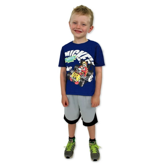 Mickey Mouse and the Roadster Racers Baby Toddler Boys T Shirt Tee 7YM4351