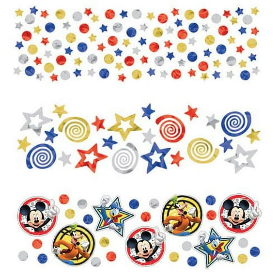 Mickey Mouse 'on the Go' Confetti Value Pack (3 types)