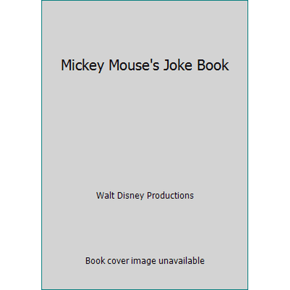 Pre-Owned Mickey Mouse's Joke Book (Disney's Wonderful World of Reading) (Unknown) 0394926323 9780394926322