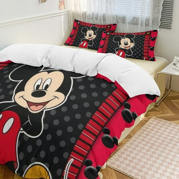 Cartoon 3-Piece Comforter Set, Personalized Bedding Decor for Kids And Teens (79"x90"+ 20 X 30in)