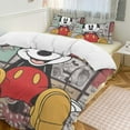 thumbnail image 1 of Mickey MouseCartoon Collection 3-Piece Comforter Set, Personalized Bedding Decor for Kids And Teens (86"x70"+ 20 X 30in), 1 of 14