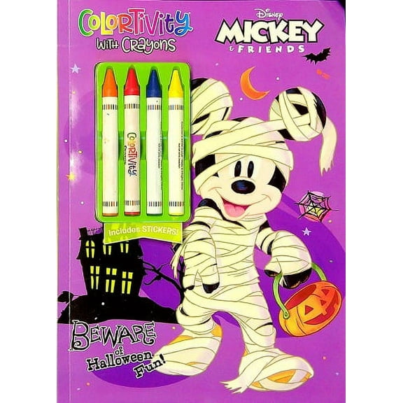 Mickey Mummy's Beware with Crayons