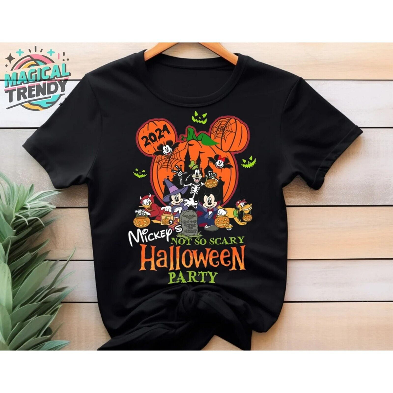 Mickey Not So Scary Halloween Party 2024 Shirt, Mickey & Friends