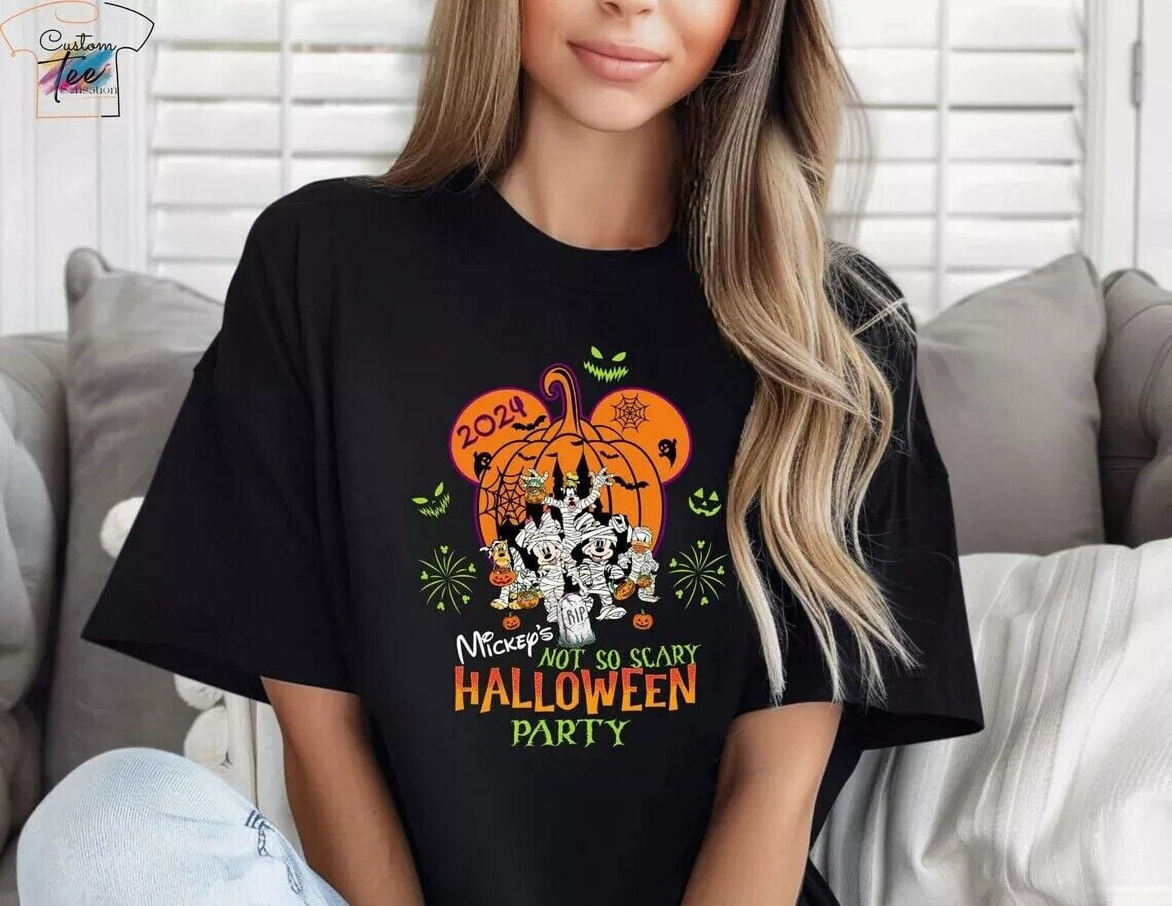 Mickey Not So Scary Halloween Party shirt, , Disney Halloween 2024