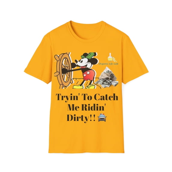 Mickey Ridin' Dirty Unisex Softstyle T-Shirt