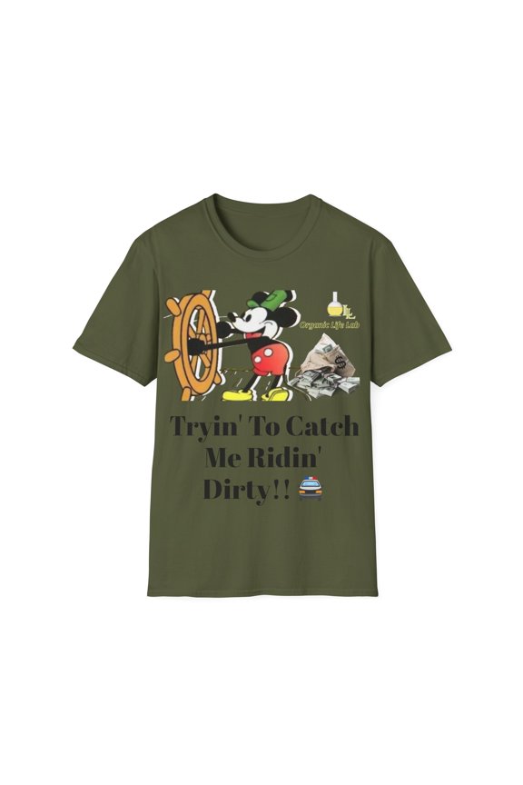 Mickey Ridin' Dirty Unisex Softstyle T-Shirt